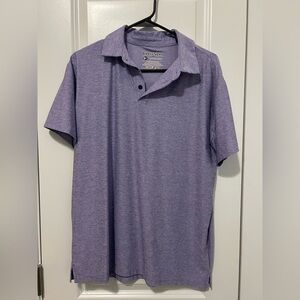 Cossniss Men’s Polo Shirt – Purple Heather – Size M